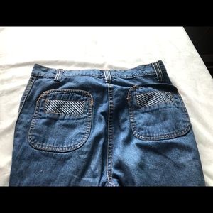 RARE vintage 1970 bell bottom jeans